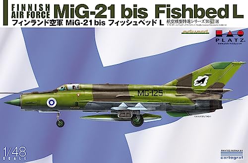 Platz 1/48 Finnish Air Force MiG-21 bis Fishbed L Plastic Model AE-26