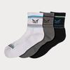 PERSIANCAT GOLF Bukuro Honma Cool Mesh Sports Men'S Mid-Length Socks 3-Pair Set (B6Fmst02)