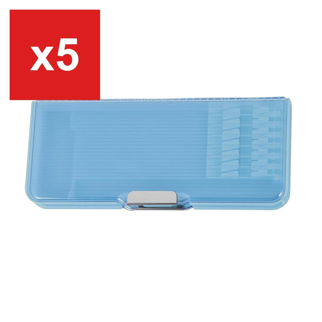 Kutsuwa Pittanton Pencil Case, Clear Mint
