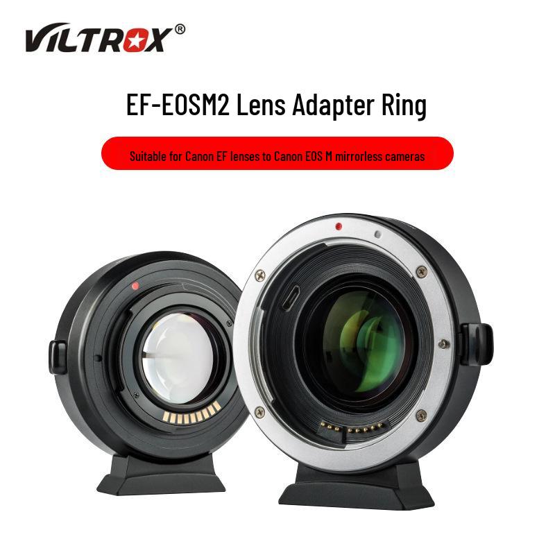 Viltrox EF-EOS M2 Adapter for Canon EF Lenses to EOS M Cameras (M6, M5, M50)