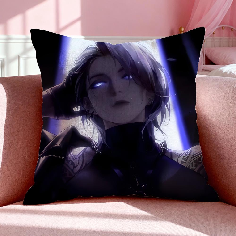 Game P-Path To Nowhere Cushion Cover Breathable Linen Pillowcase Summer Odorless Eco-Friendly Invisible Zipper Washable