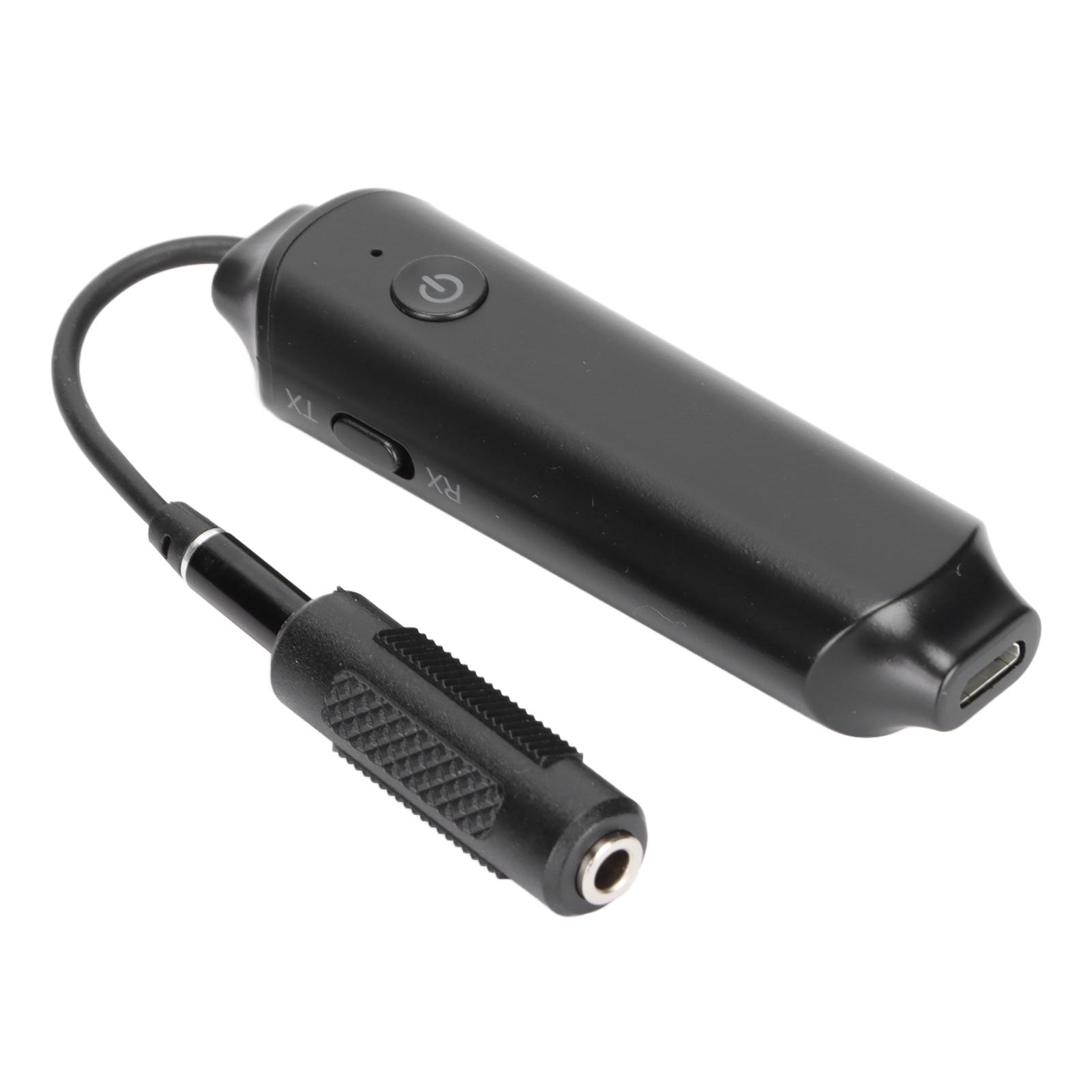 

Bluetooth 5.0 o Receiver Transmitter Portable 2 in 1 Wireless 3.5mm Jack Adapter for Car Mobile