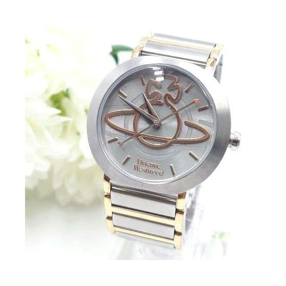 Used Vivienne Westwood Orb Watch Gold Silver Ladies
