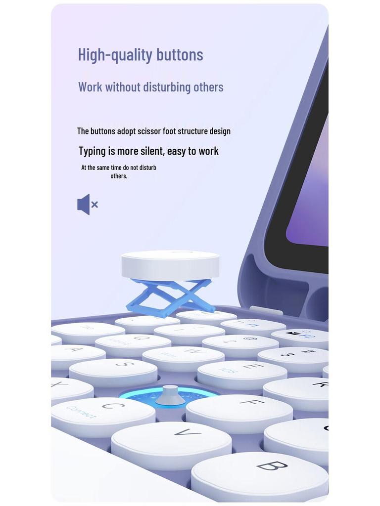 2023 Huawei MatePad 11.5 Bluetooth Keyboard Case with Pen Slot