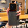 Metal Camera Lens Frame Buttons Vegan Leather Phone Case For Xiaomi 14 Ultra, Shockproof Protective Cover