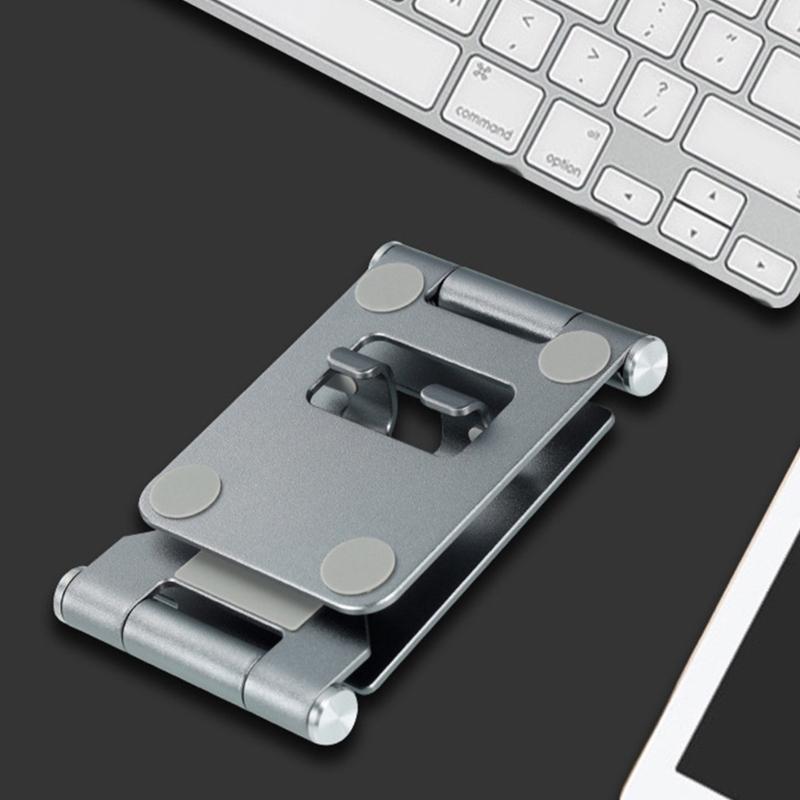 Cellphone Holder Angle Height Adjustable Holder Universal for Phone Tablet Foldable Support Stand Tabletop Phone Cradle
