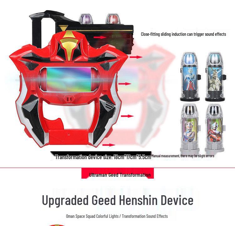 Geed Riser Kamen Rider Transformation Set with Zero Glasses & Capsule