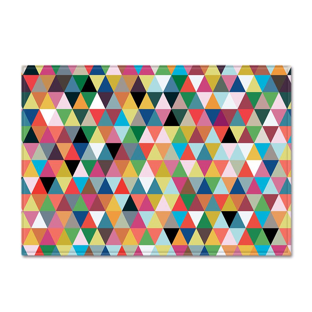 Geometric Shaped Floor Mat Bedroom Dining Room Carpet Carpet Doormat