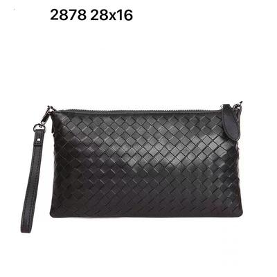 Sac à main tissé en cuir Sac à bandoulière à main Mode Grande capacité Polyvalent Pochette Sac à bandoulière