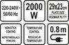 ELECTRIC GRILL 2200W - W-67451