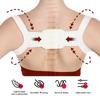 Breathable Adjustable Posture Corrector Invisible Breathable Shoulder Support Belt Back Straightener Neck Support