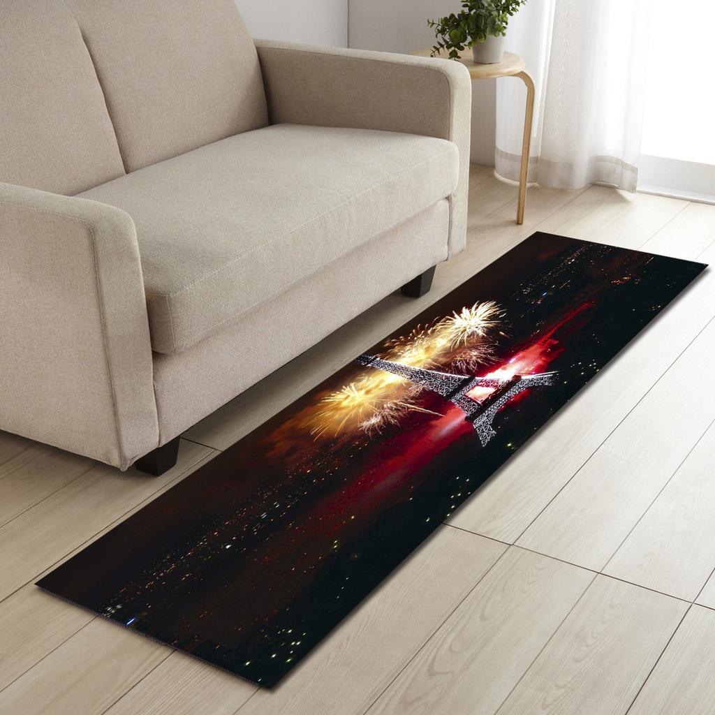 Creative Tower Water Absorption Non-Slip Entry Pad Foot Pad Toilet Kitchen Floor Mat Bedroom Living Room Carpet