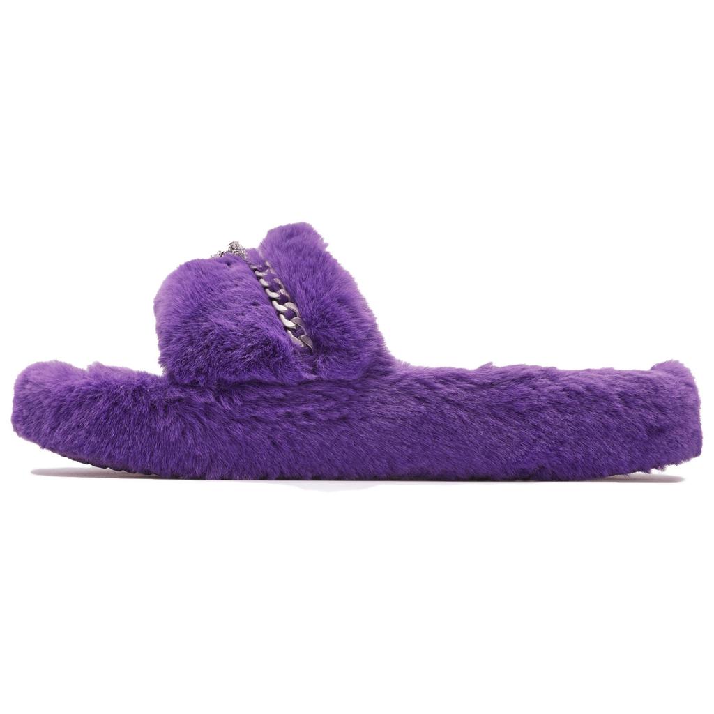 FILA Shell Slipper Comfortable Versatile Slide Sandals Men Footwear Purple F12M442501FHT