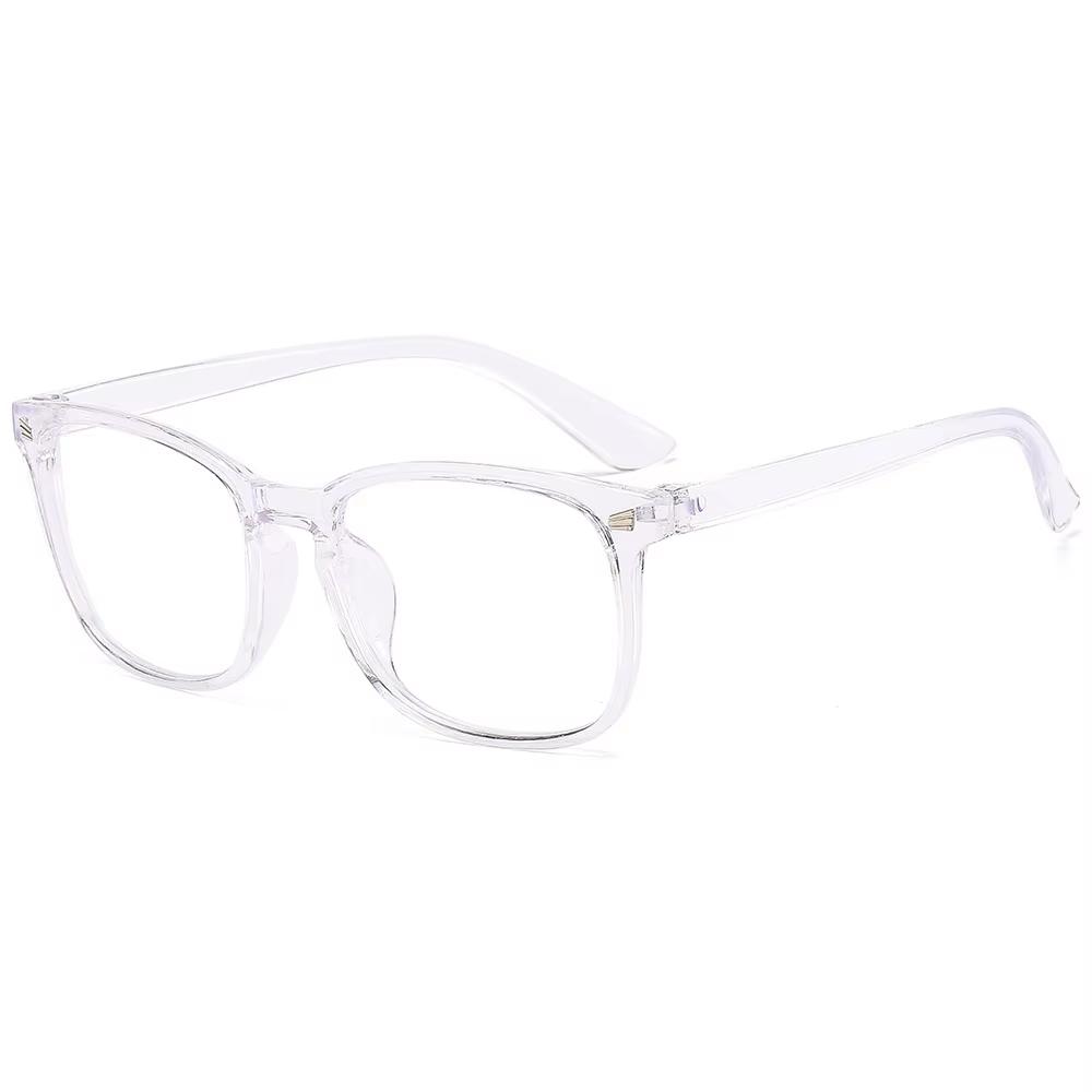 Rivet Anti Blue Light Glasses Frame For Men Women Retro Transparent Optical Spectacle Eyeglass Computer Blue Blocking Eyewear