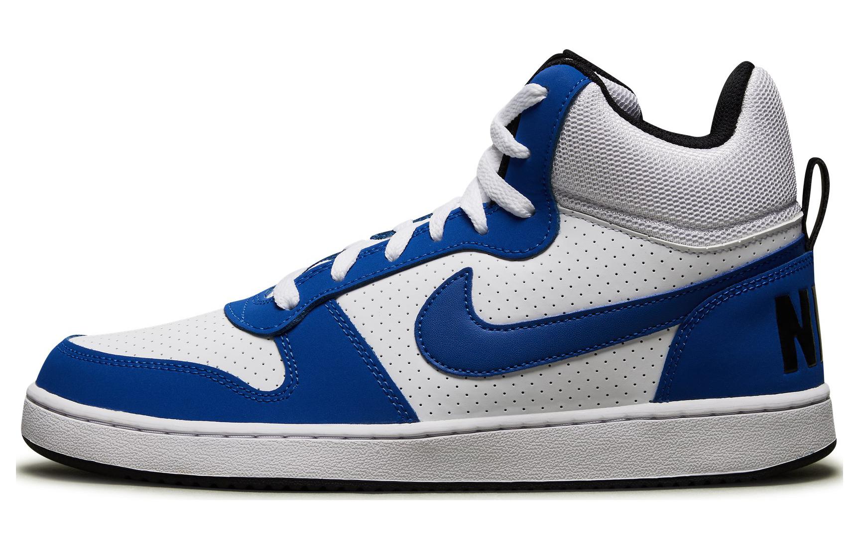 

Nike Court Borough Mid White Blue 838938-102 38.5