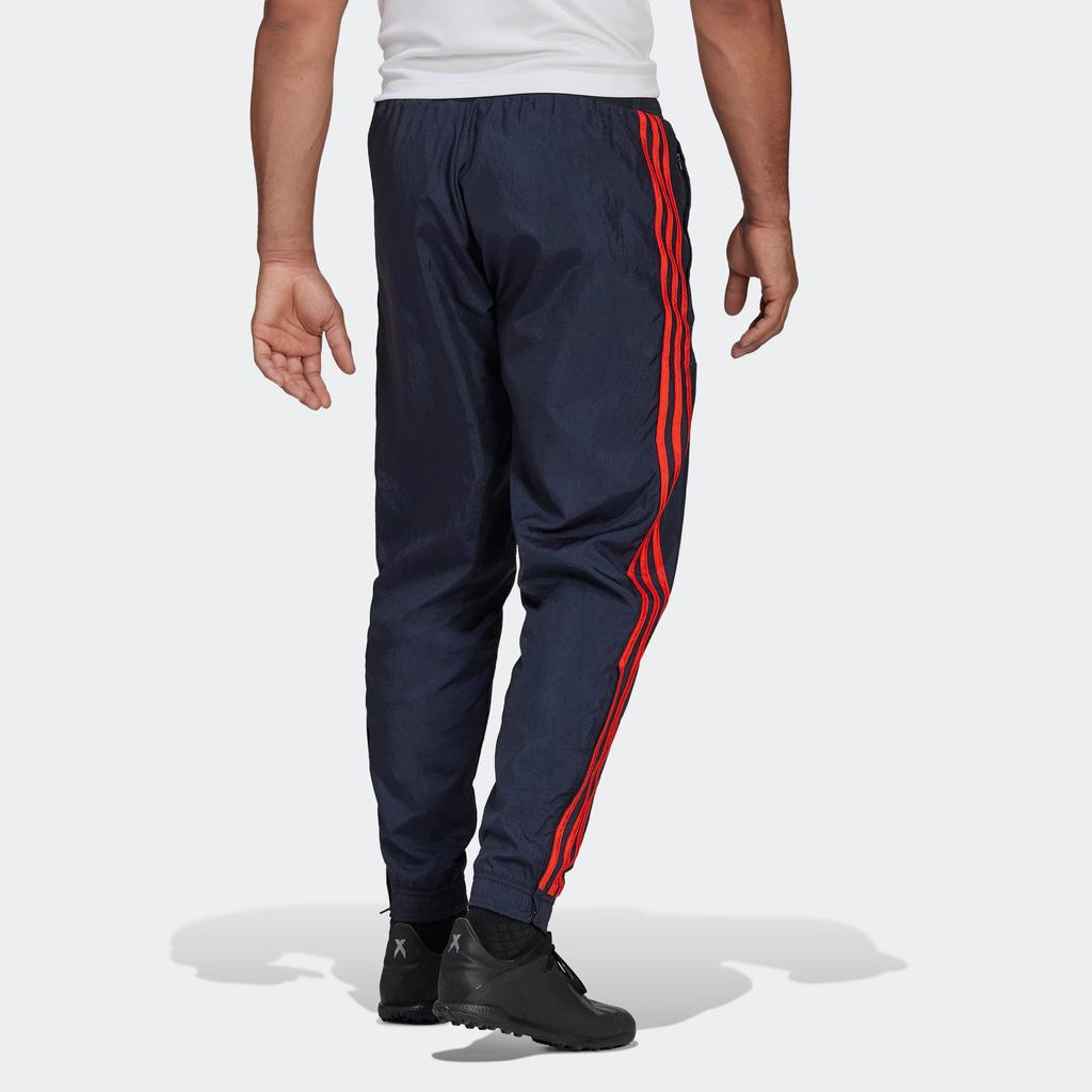 Adidas FC Bayern Mnichov Ikony Tkané Odolné Vintage Šněrovací Ležérní Kalhoty Pánské Spodky Inkoustově modrá GR0675