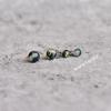 Genuine Green Moss Agate Suds, Round Moss Agate Studs, Moss Agate Studs for Women, Sterling Silver Studs , Gift for Her , Gift for Mom