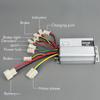 Controller per Bicicletta Elettrica 36V 48V 800W 1000W 30A CC a Spazzole Per E-Bike Scooter Skateboard Parte Adatta Batteria Motore Parte Motore