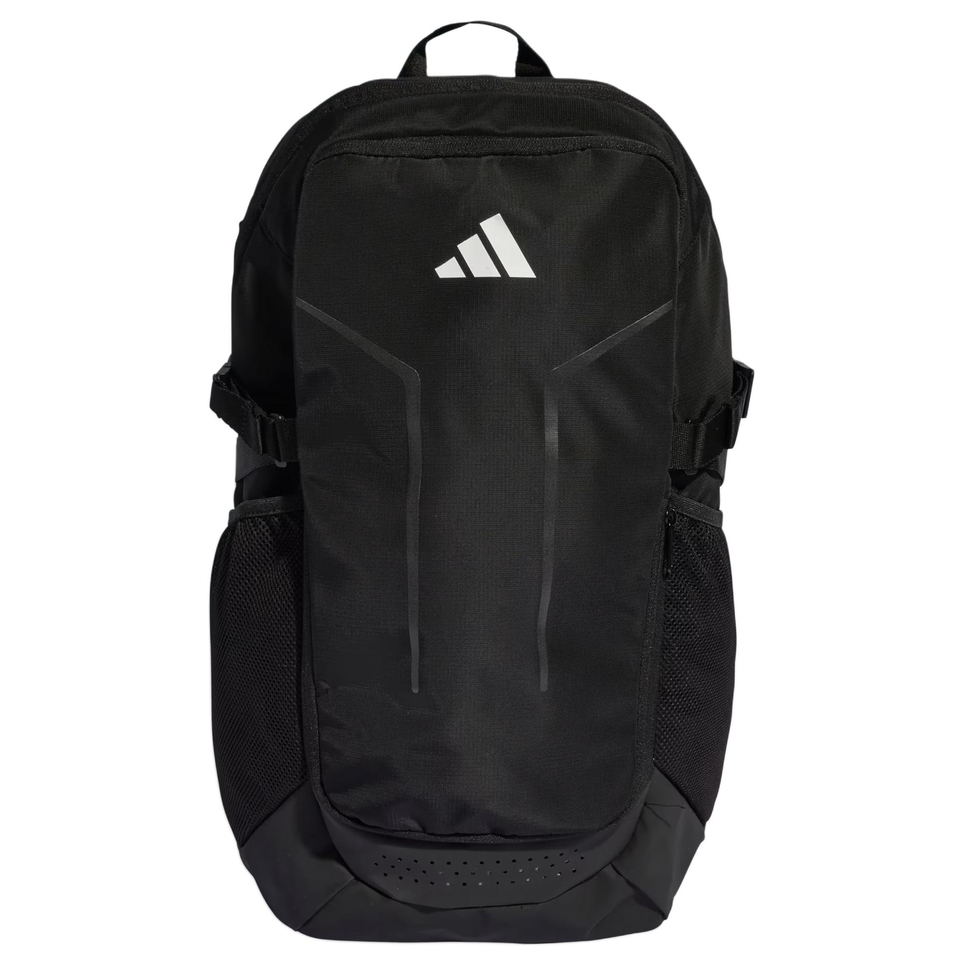

Adidas Power Training 27.06L Brand Print Design Polyester Backpack Unisex Backpack Black JZ7086 Black