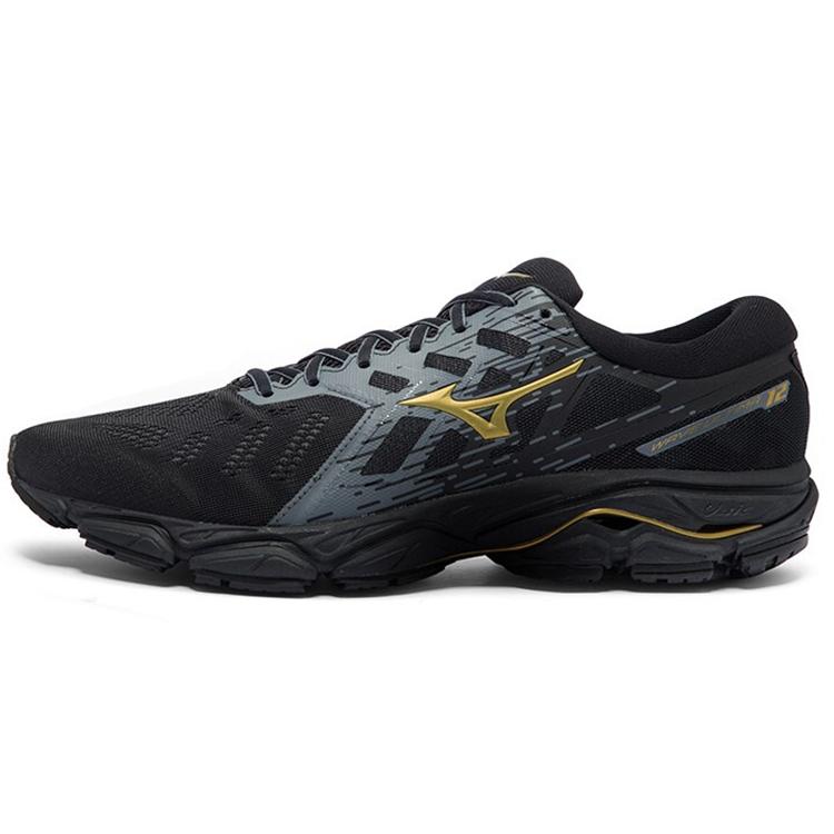 

Mizuno Wave Ultima 12 Black Gray Gold J1GC211850 44