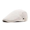 Men's Corduroy Cotton Newsboy Cap - Soft Brim Autumn Beret, Large Size, British Style Pageboy Hat