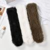 Fashionable Faux Furs Scarf Collar Plush Neckerchief for Women Party Furry Shawl Wrap for Daily Commute or Evening Event