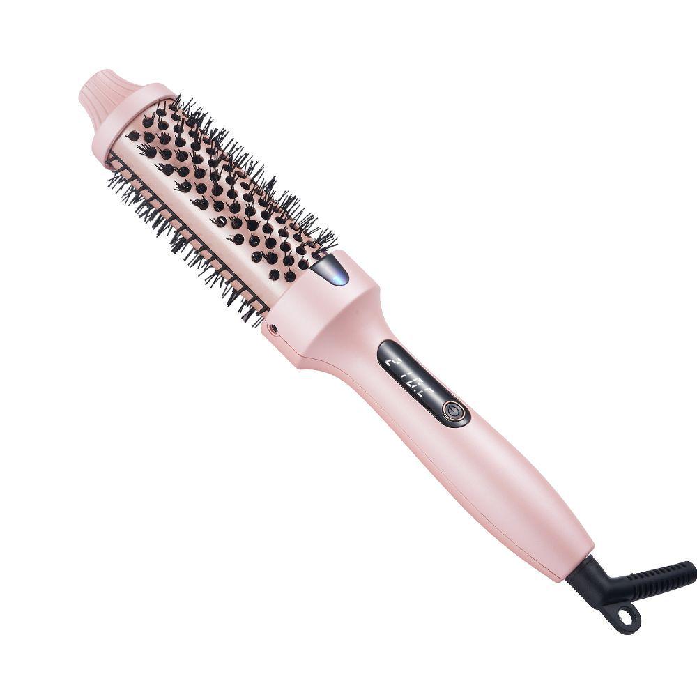 Infrared Hair Straightening & Curling Comb with Auto Power-Off for Short Hair
