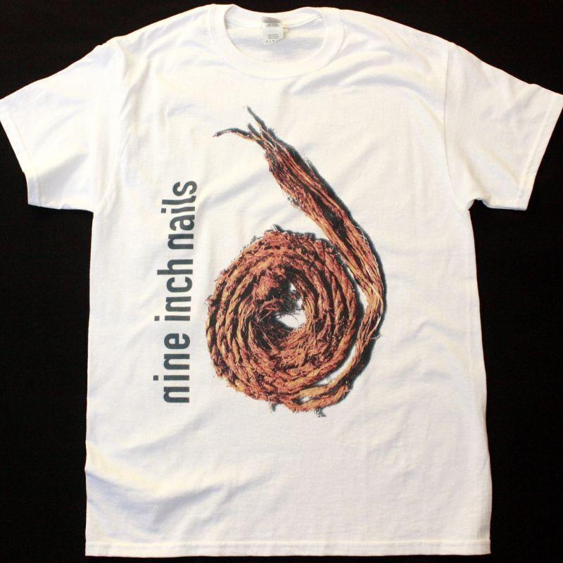 Nine Inch Nails Band Tee men White T-shirt All Size S M L 2345XL XXL
