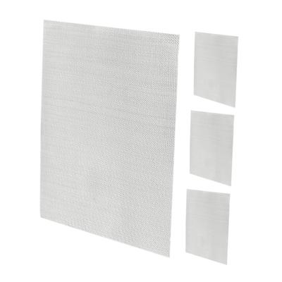 GLEAVI 4pcs Car Bumper Repair Mesh Seat, Metal Mesh Screen for Car Parts, Aluminum
