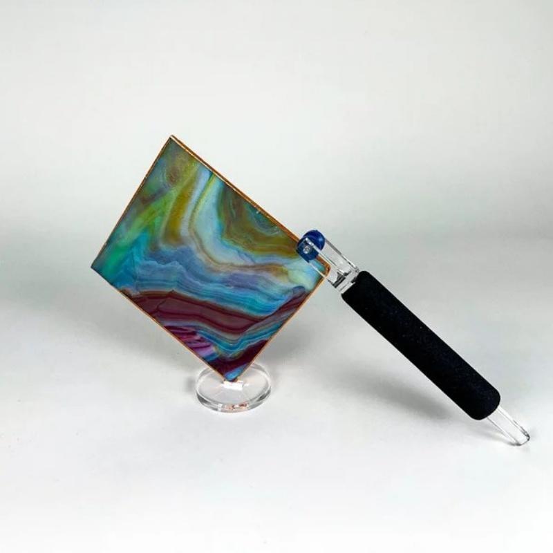 1Pc Foil Crimper Burnisher For Glass Aluminum Foil Protable Copper Foil Wrapping Tool Time-saving Wear Resistant Hand Tool Parts