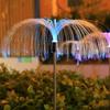 Solar Powered Fiber Optic Jellyfish Garden Light