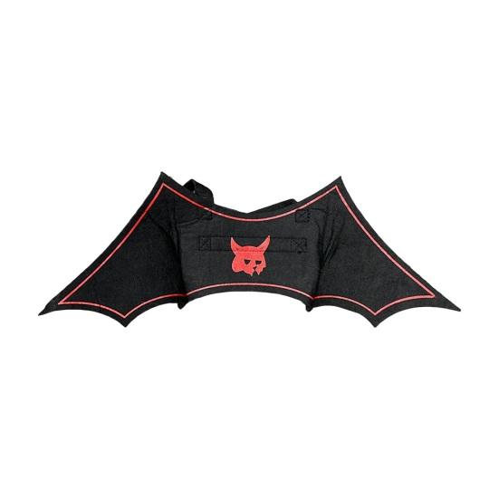 Halloween Pet Bat Wings Costume Adjustable Pet Felt Harness Clothes Halloween Cosplay Party Dress Up Accessory for Cats Dogs