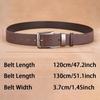 Men's Belt Metal Needle Buckle Belt Business Or Leisure Trend Authentic High End Belt Paired with Jeans Work Wear Belt Plus Size