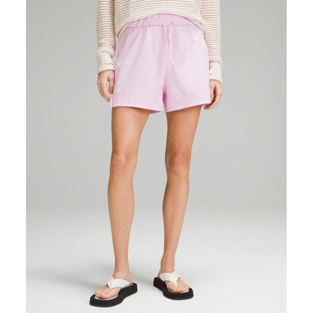 

Lululemon Cinchable Waist High Rise Woven Short 3.5 Vitapink XS