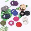 Colorful Metal Buttons, Strong Adhesion, Suitable for Knitwear, Windbreakers,Woolen Coats,Eight Hole Sewing,Not Harmful To Hands