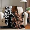Adventure Anime B BLEACH Blanket For Sofa Office Bed Plane Travel Sleep Read Relax Camping Soft And Warm