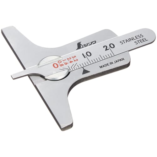 Shinwa Sokutei Tire Tread Measurement Gauge Mini Depth Gauge 19300