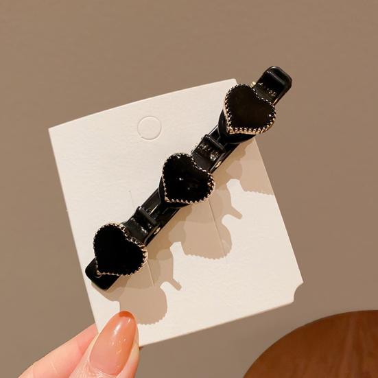 Women Hair Pin Sparkling Rhinestones Flower Decor Clear Dazzling Braided Hairpins Bang Hair Styling Tool Hair Accessories