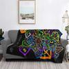 D&D (Dungeons And Dragons) This Is How I Roll Blankets Soft Flannel Throw Blanket Bedding for Bed Living Room Picnic Travel