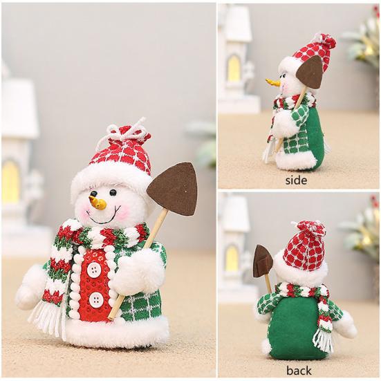 Christmas Decorations Reindeer Snowman Ornament Cartoon Festive Hanging Decor for Home Party Tree Indoor
