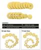 16 & 17 Hole C Flute Open Hole Pad | Musical Instrument Accessory Key Seal Mat
