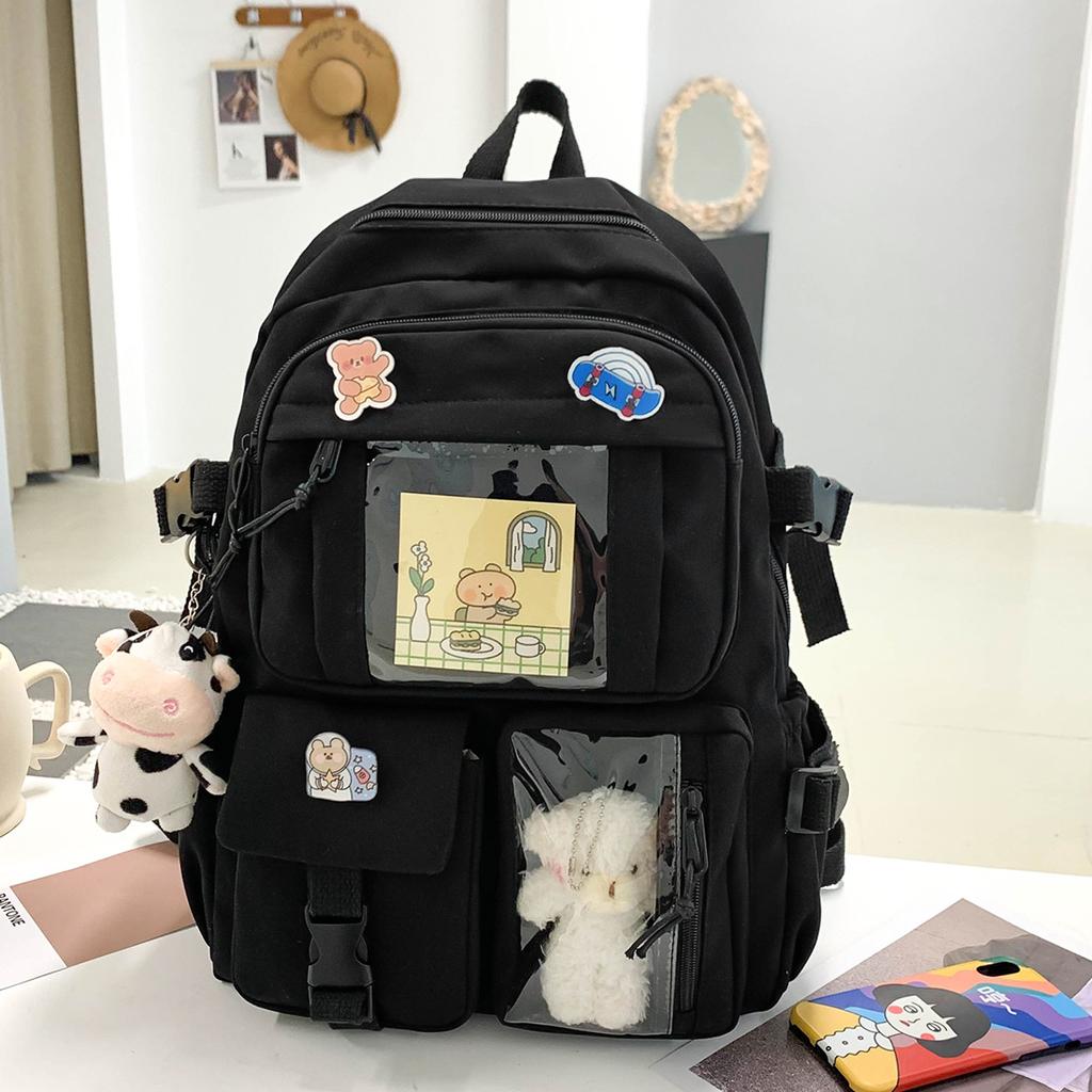 Girls Backpack Cute School Bags for Student Teens Pockets Laptop Backpacks