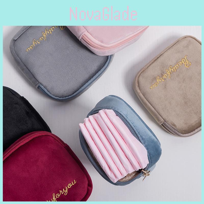 Portable Multi-functional Sanitary Napkin Storage Bag Travel Handbag