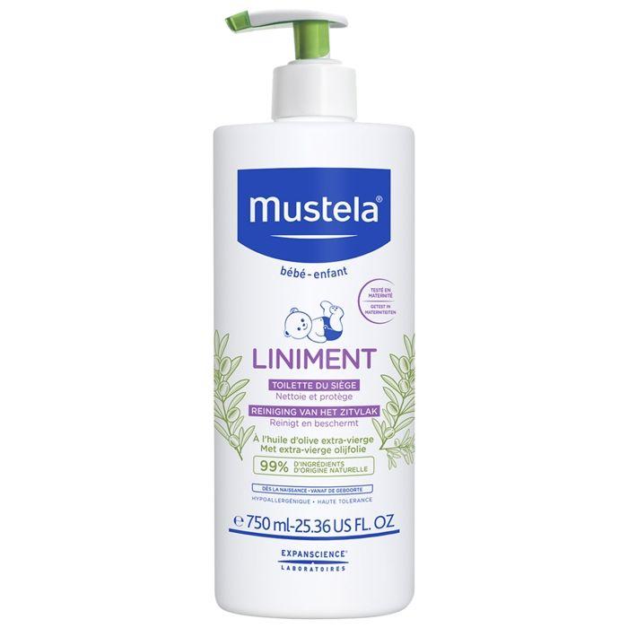 Liniment - Mustela - 750ml - Huile D'olive Extra-vierge - Hypoallergénique - Mixte