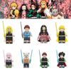 Demon Tanjiro Slayer Minifigures Nezuko Building Block Puzzle Toy Kids Gifts