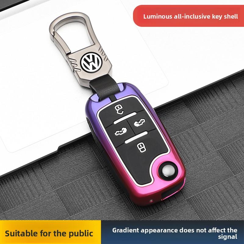 Für VOLKSWAGEN 3 4 Tasten Auto Schlüsselhülle Abdeckung Für VW Volkswagen Golf 7 MK7 Tiguan MK2 Seat Ateca Leon FR Ibiza Skoda Octavia Kod