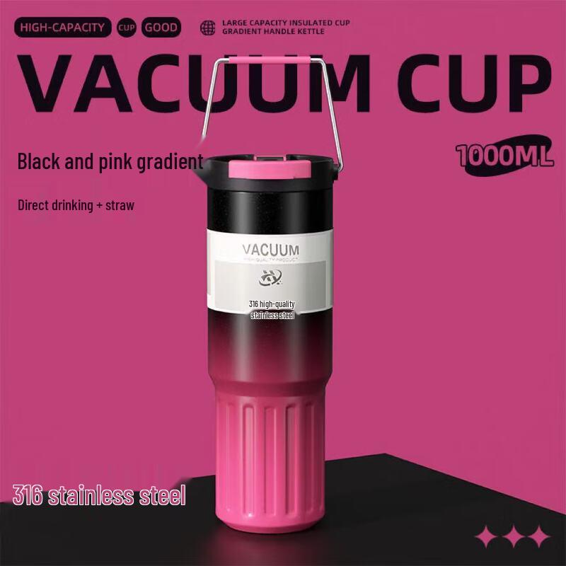 MRSIKEY Large Capacity 316L Stainless Steel Insulated Tumbler