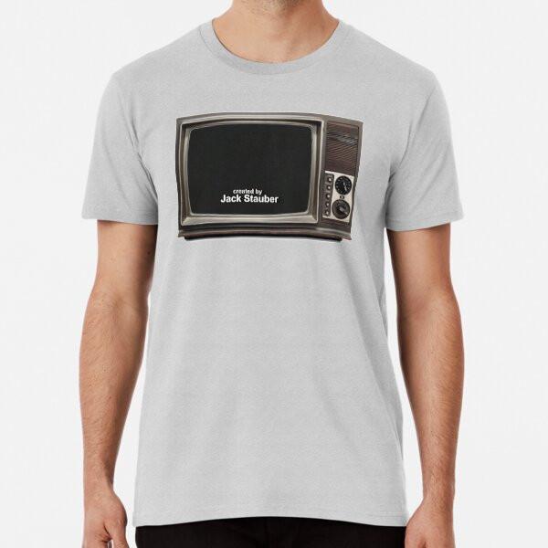 Created by Jack Stauber Retro Tv S To 5XL Made In the AU/USA T-Shirt