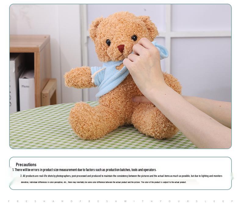 Plush Panda Teddy Bear Doll - Hugging Toy & Christmas Birthday Gift for Girls