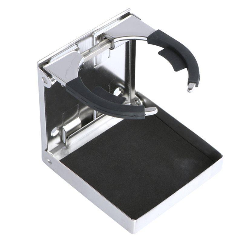 Adjustable Folding Cup 316 Stainless Steel Drink Holder Boat Accessories Marine Boat Truck RV Accessories
